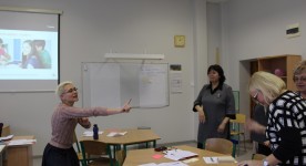 Ar aizrautību par savu pieredzi stāsta Gita Ziemele-Trubača