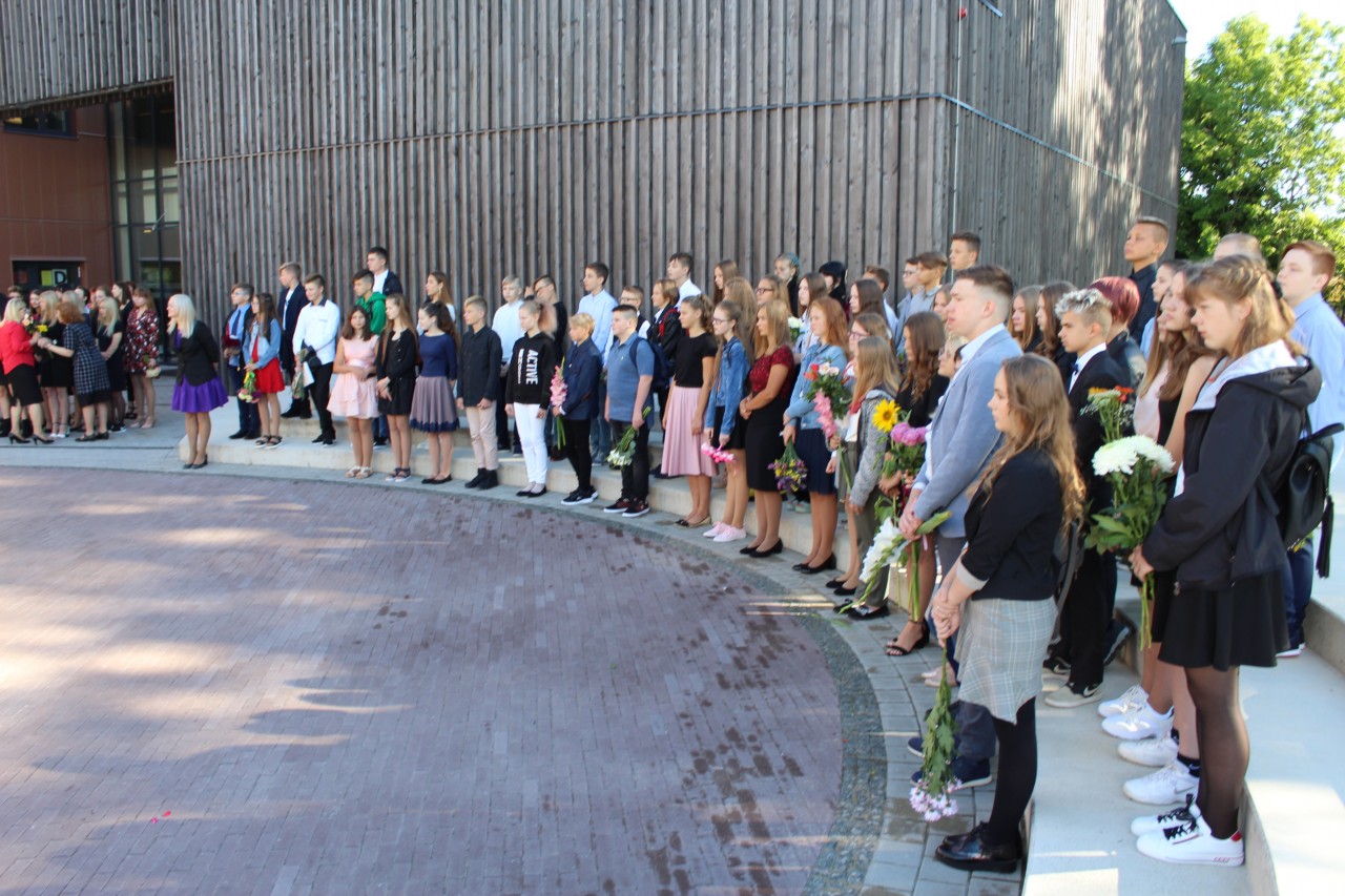 Septītklasniekiem - pirmais 1. septembris ģimnāzijā