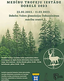 Medību trofeju izstāde Dobele 2023