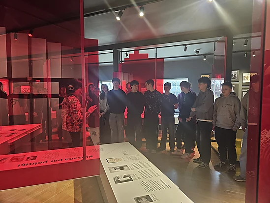 9.A klase viesojas K. Ulmaņa piemiņas muzejā "Pikšas".