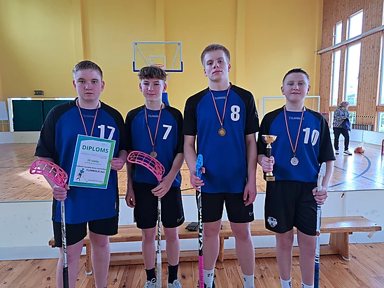 Dobeles novada skolēnu florbola sacensības