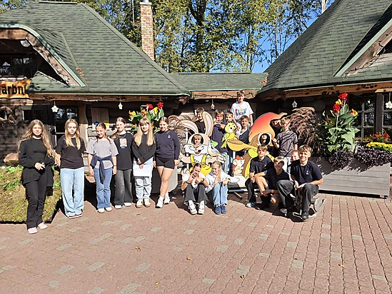 7.klašu mācību ekskursija  uz Latvijas valsts mežu dabas parku Tērvetē