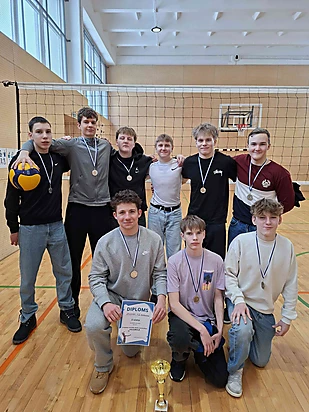 Dobeles novada skolu sporta spēles volejbolā vecākajai grupai